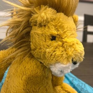 Jelly Cat Plush Lion Toy - Golden Brown